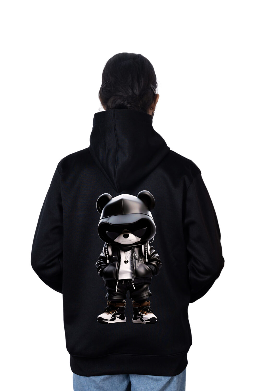Street Bear Printed Hoodie - Image 4
