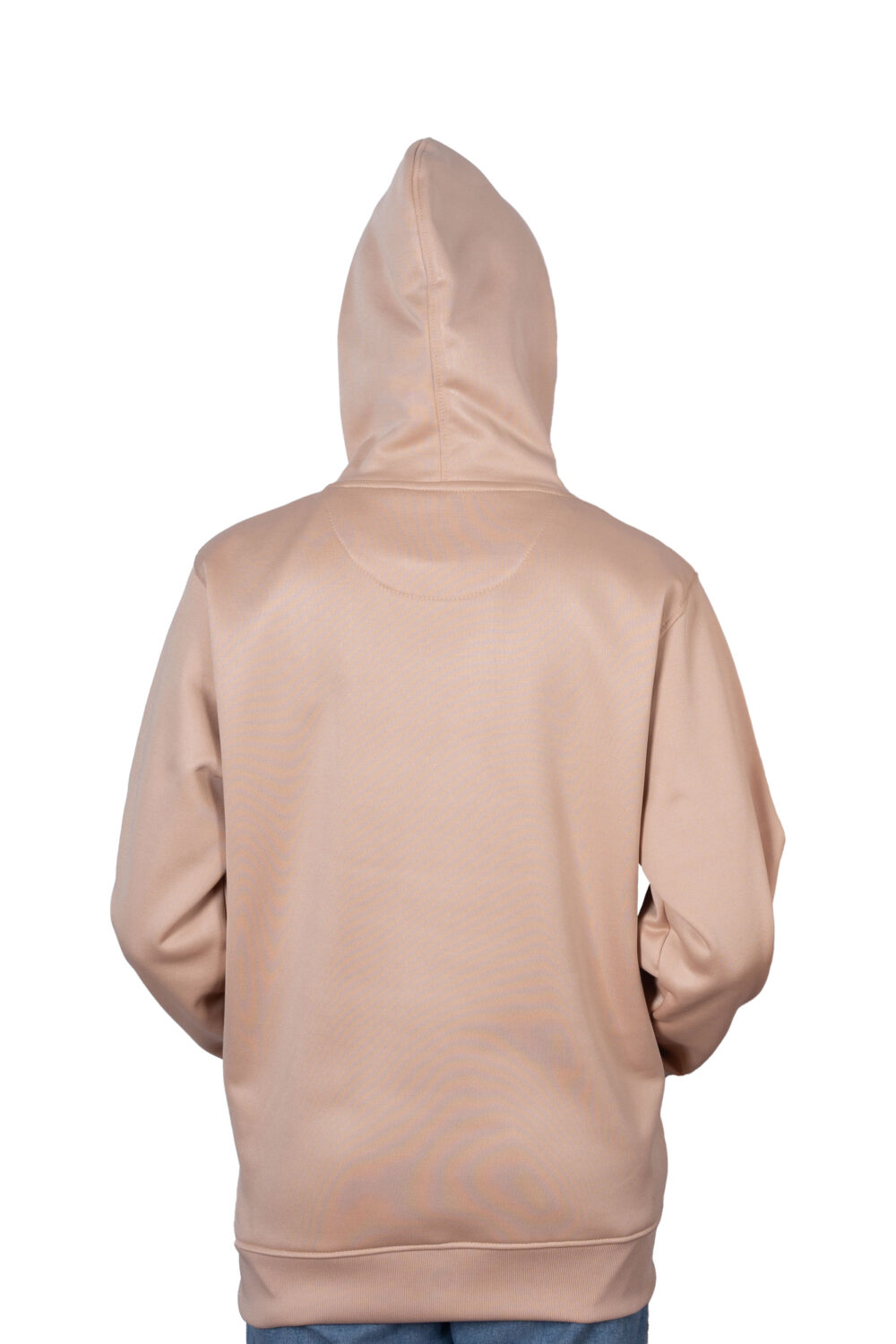Plain Hooodie for Men - Beige - Image 2