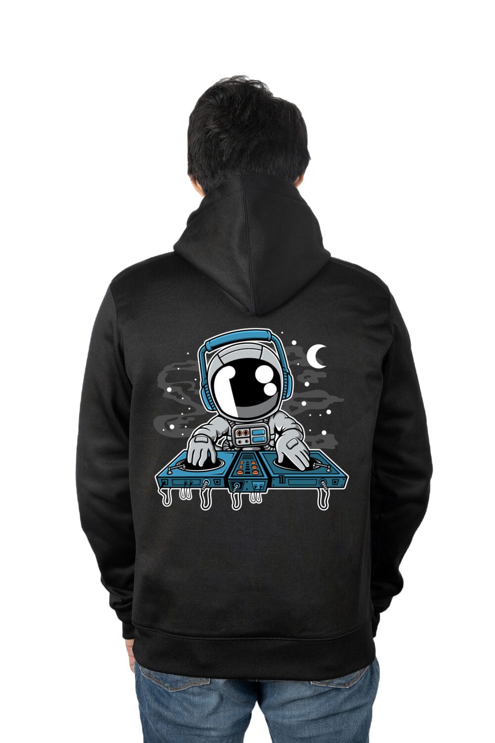 Astronout DJ Printed Hoodie - Image 2