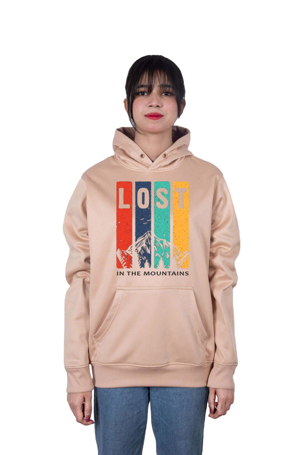 LOST in the Mountains Printed Hoodie - Image 3