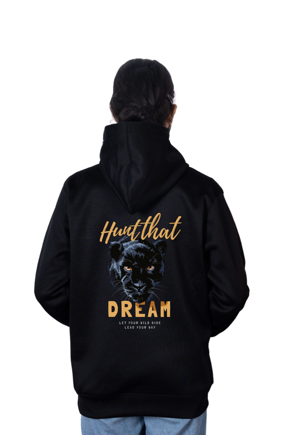 Black Panther - Hunt that Dream Printed Hoodie - Image 2