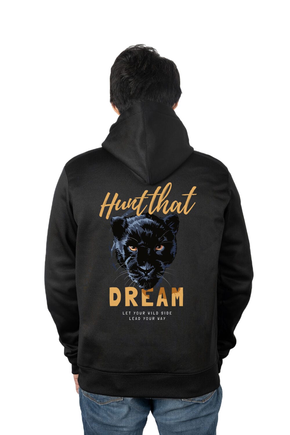 Black Panther - Hunt that Dream Printed Hoodie