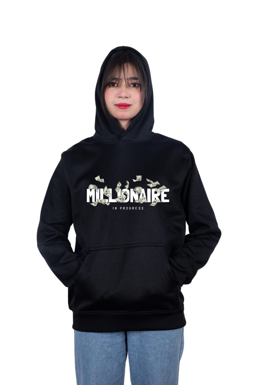 MILLIONAIRE in Progress Printed Hoodie - Image 2