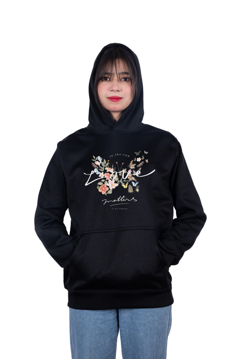 Butterfly- Love Matters Printed Hoodie